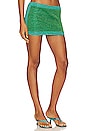 view 2 of 5 Lumiere Bicolor Skirtini in Emerald & Aquamarine