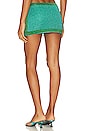 view 3 of 5 Lumiere Bicolor Skirtini in Emerald & Aquamarine