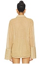 view 4 of 6 Lumiere Sleeves Shirt in Gold