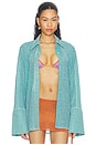 view 1 of 5 CHEMISE LUMIERE in Sea Turquoise
