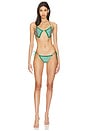 view 1 of 4 Gem Diamond Bikini in Green