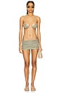 view 4 of 5 Lolita Two Piece Bikini Set in Multicolor