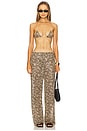 view 4 of 5 Animalier Two Piece Bikini Set in Leopard