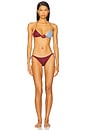 view 1 of 4 Lumiere Shell Bicolor Kini in Crystal