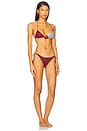 view 2 of 4 Lumiere Shell Bicolor Kini in Crystal
