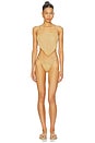view 1 of 4 Lumiere Ring Bandana Bikini Set in Gold