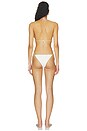 view 3 of 4 Bridal Rose Two Piece Bikini in Pearl
