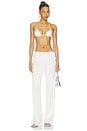 view 4 of 5 Gem Two Piece Bikini in Pearl