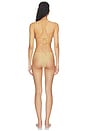 view 3 of 5 MAILLOT DE BAIN 2 PIÈCES LUMIERE BEADS MICROKINI in Gold