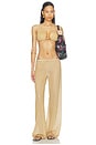 view 4 of 5 MAILLOT DE BAIN 2 PIÈCES LUMIERE BEADS MICROKINI in Gold