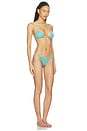 view 2 of 5 CONJUNTO BIKINI LUMIERE in Turquoise