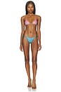 view 1 of 5 Lumiere Two Piece Bikini Set in Candy