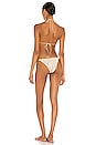 view 3 of 5 Disco Microkini Bikini Set in Gold