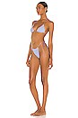 view 2 of 4 Shine Microkini Bikini Set in Lavender