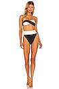 view 1 of 3 Eco Twist Two Piece Set in Black & White