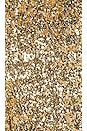 view 5 of 5 MAILLOT DE BAIN 2 PIÈCES PAILLETTES in Gold