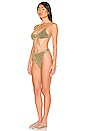 view 3 of 5 Lumiere Ring Sporty 90s Bottom Bikini Set in Sand