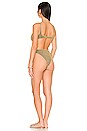 view 4 of 5 Lumiere Ring Sporty 90s Bottom Bikini Set in Sand