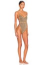 view 2 of 5 Lumiere Lace One Piece in Sand