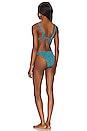 view 3 of 4 Lumiere 80s Bikini Set in Ocean Blue