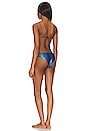 view 3 of 5 Python Cut Out Maillot One Piece in Blue