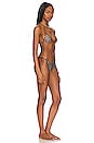 view 2 of 5 Netquins Microkini Bikini Set in Black & Multicolor