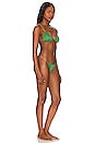 view 2 of 4 Lumiere O Chain Bikini in Emerald Green
