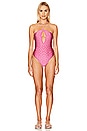 view 1 of 4 Gem Maillot in Flamingo