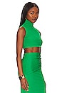 view 2 of 4 Top Cropped in Emerald Green