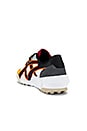 view 3 of 7 AP Big Logo Runner in White & Shocking Orange