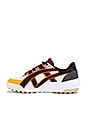 view 5 of 7 AP Big Logo Runner in White & Shocking Orange