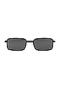 view 1 of 3 Ila Sunglasses in Black & Mirror