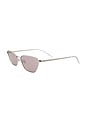 view 2 of 2 Dahlia Sunglasses in Silver & Rose