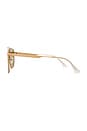view 3 of 3 Sorrento Sunglasses in Gold & Green