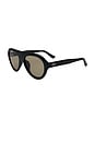view 2 of 3 X Grandquist Maddy Sunglasses in Black & Green