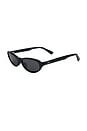 view 2 of 3 X Grandquist Kenny Sunglasses in Black in Black & Smoke