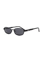 view 2 of 3 Papillon Sunglasses in Black
