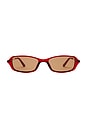 view 1 of 2 LUNETTES DE SOLEIL CAYSEE in Transparent Cherry & Brown