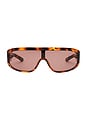 view 1 of 2 LUNETTES DE SOLEIL RIO in Tort & Brown
