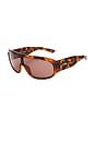 view 2 of 2 LUNETTES DE SOLEIL RIO in Tort & Brown
