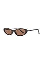 view 2 of 3 GAFAS DE SOL LULU in Dark Chocolate & Brown