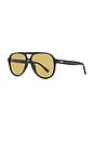view 2 of 3 Stevie Sunglasses in Black & Olive