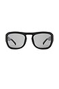 view 1 of 3 Charis Sunglasses in Black & Smoke