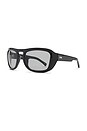 view 2 of 3 Charis Sunglasses in Black & Smoke