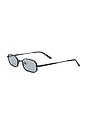 view 2 of 2 Kent Sunglasses in Black & Smoke