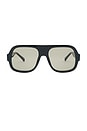 view 1 of 2 Malia Sunglasses in Black & Olive