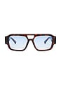 view 1 of 2 Presley Sunglasses in Tort & Blue Fade