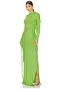 view 2 of 3 Strap Maxi Dress in Green