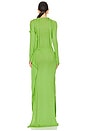 view 3 of 3 Strap Maxi Dress in Green