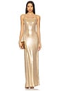view 1 of 4 ПЛАТЬЕ CHARMED in Gold